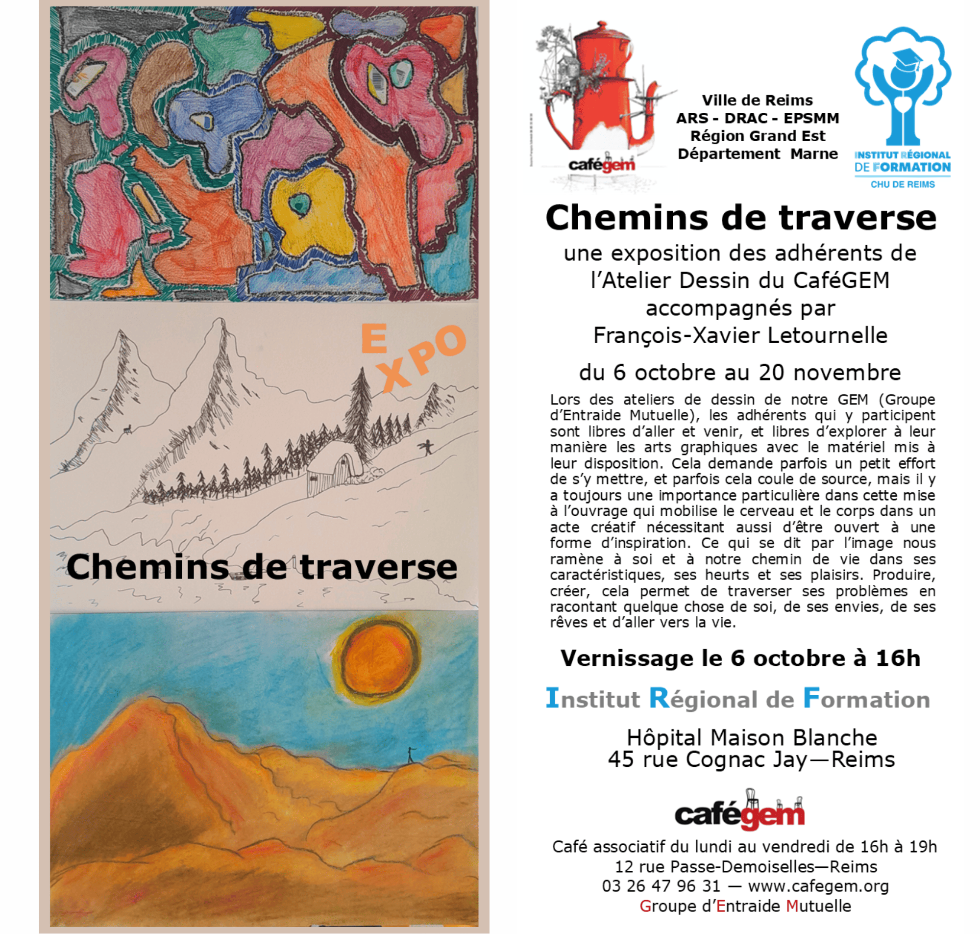 Exposition « Chemins de traverse »