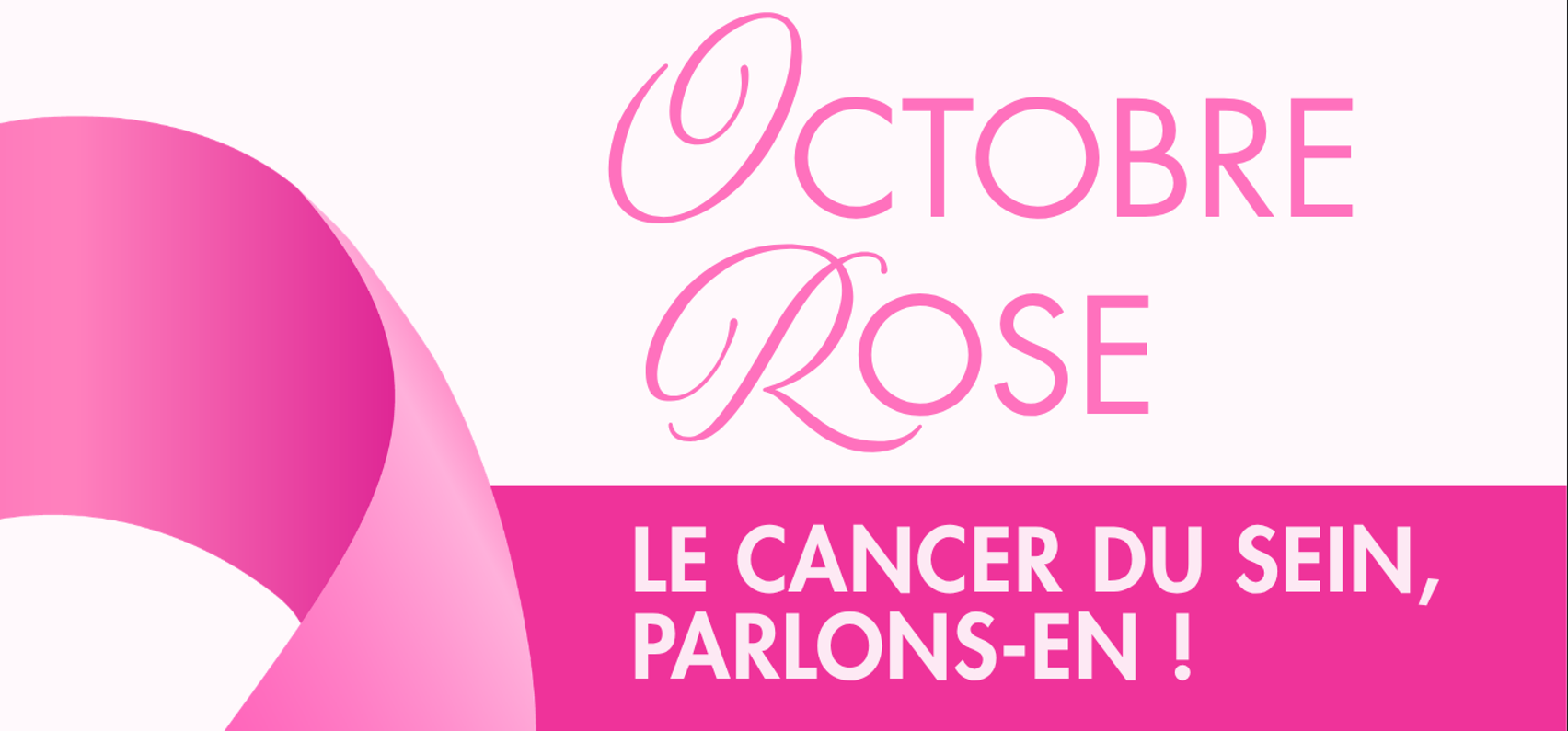 Octobre rose : stand de sensibilisation