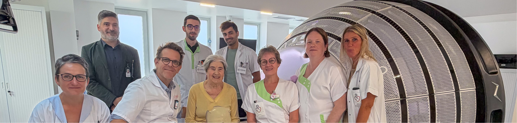 ZAP-X : Premier patient pris en charge 